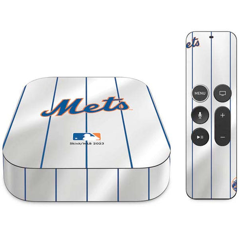 MLB New York Mets Home Jersey Apple TV Skin