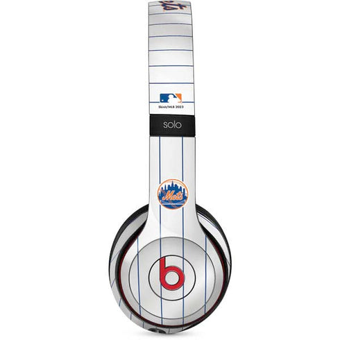 MLB New York Mets Home Jersey Beats Solo 2 Wireless Skin