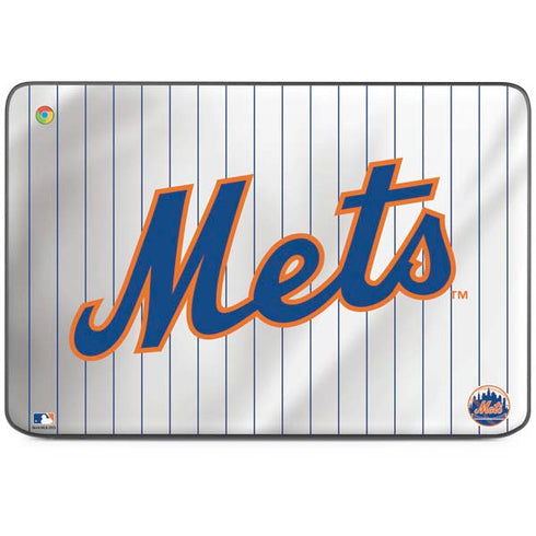 MLB New York Mets Home Jersey HP Chromebook Skin