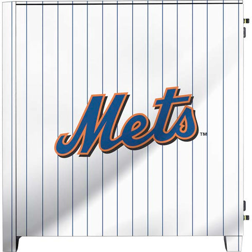 MLB New York Mets Home Jersey Corsair 4000D Tempered Glass Mid-Tower ATX Case Skin