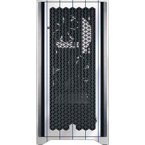 MLB New York Mets Home Jersey Corsair 4000D Tempered Glass Mid-Tower ATX Case Skin