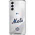 MLB New York Mets Home Jersey Galaxy A15 5G Clear Case