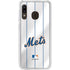 MLB New York Mets Home Jersey Galaxy A20 Clear Case