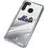 MLB New York Mets Home Jersey Galaxy A21 Clear Case
