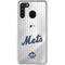 MLB New York Mets Home Jersey Galaxy A21 Clear Case