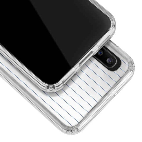MLB New York Mets Home Jersey Galaxy A30 Clear Case