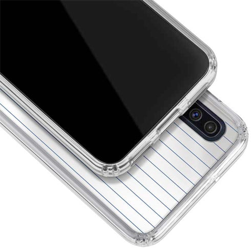 MLB New York Mets Home Jersey Galaxy A50 Clear Case