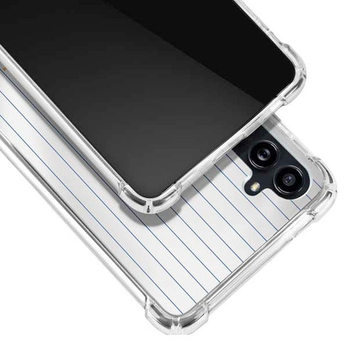 MLB New York Mets Home Jersey Galaxy A54 5G Clear Case
