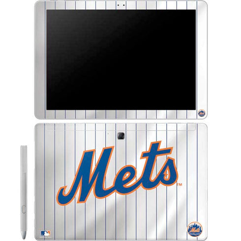 MLB New York Mets Home Jersey Galaxy Book 12in Skin