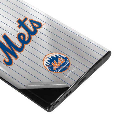 MLB New York Mets Home Jersey Galaxy Note 10 Skin