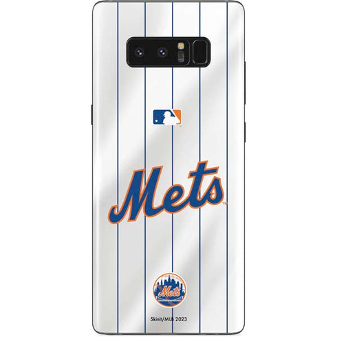 MLB New York Mets Home Jersey Galaxy Note 8 Skin