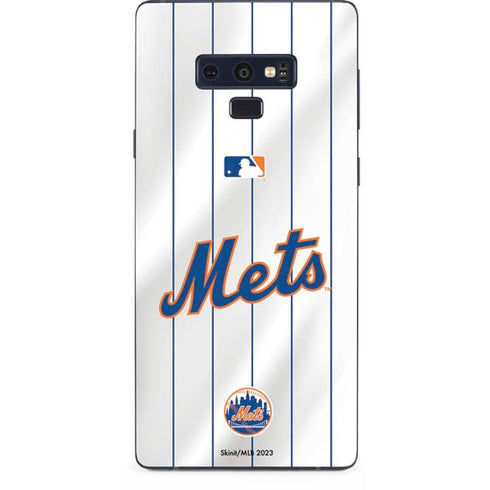 MLB New York Mets Home Jersey Galaxy Note 9 Skin