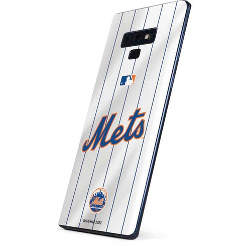 MLB New York Mets Home Jersey Galaxy Note 9 Skin