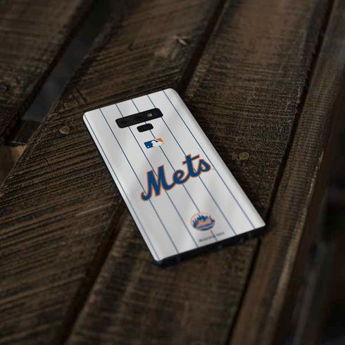 MLB New York Mets Home Jersey Galaxy Note 9 Skin