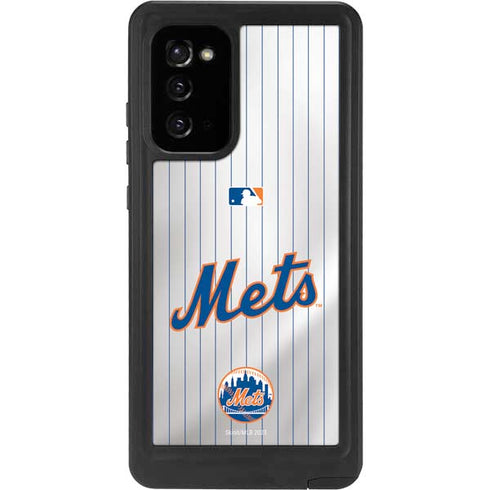 MLB New York Mets Home Jersey Galaxy Note20 5G Waterproof Case