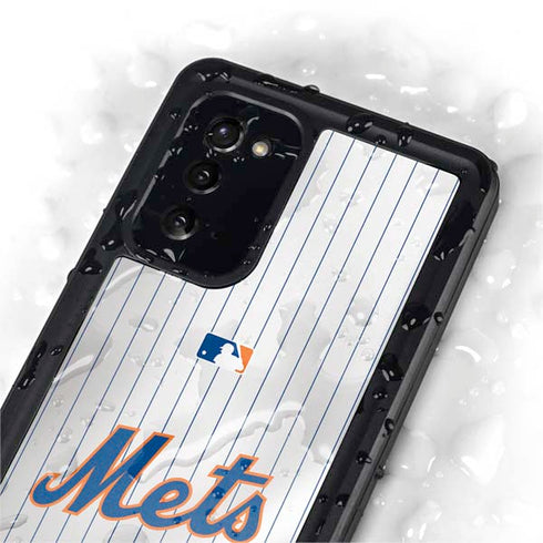 MLB New York Mets Home Jersey Galaxy Note20 5G Waterproof Case