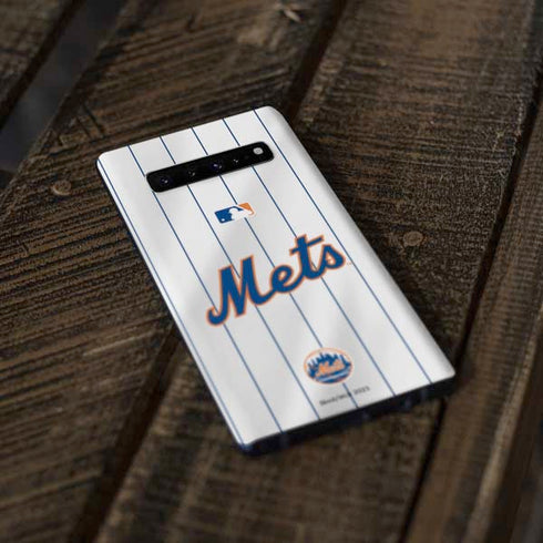 MLB New York Mets Home Jersey Galaxy S10 Plus Skin