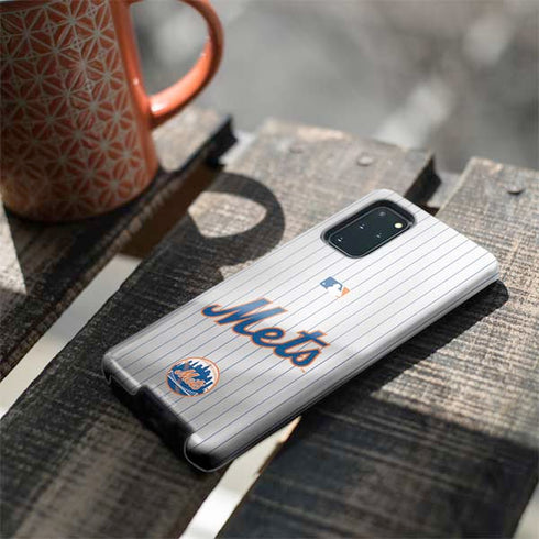 MLB New York Mets Home Jersey Galaxy S20 Plus Pro Case