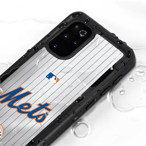 MLB New York Mets Home Jersey Galaxy S20 Plus Waterproof Case