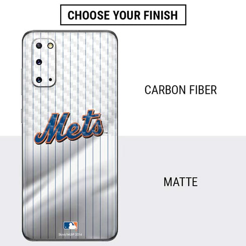 MLB New York Mets Home Jersey Galaxy S20 Skin