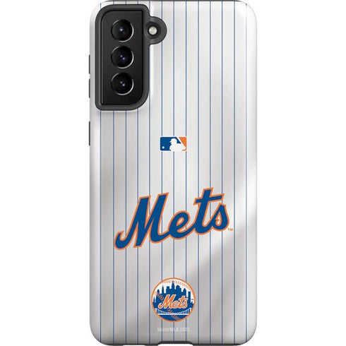 MLB New York Mets Home Jersey Galaxy S21 Plus 5G Pro Case