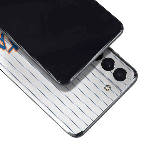 MLB New York Mets Home Jersey Galaxy S21 Plus 5G Skin