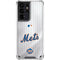 MLB New York Mets Home Jersey Galaxy S21 Ultra 5G Clear Case