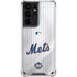 MLB New York Mets Home Jersey Galaxy S21 Ultra 5G Clear Case