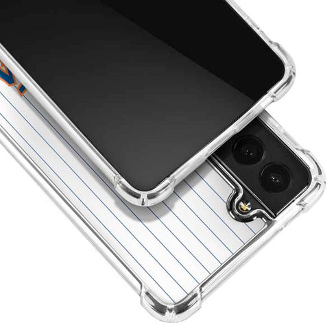 MLB New York Mets Home Jersey Galaxy S22 Plus Clear Case