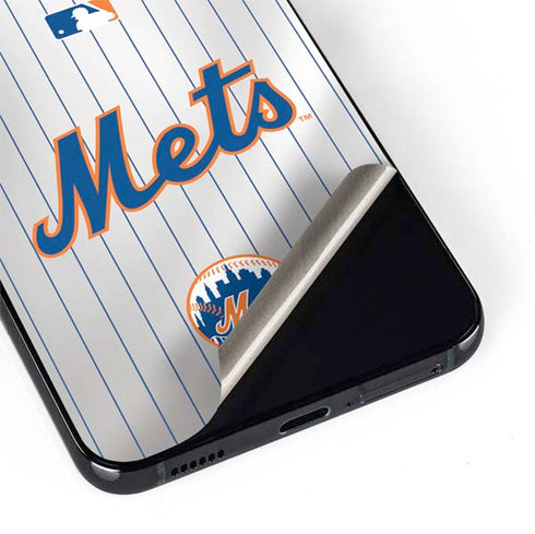 MLB New York Mets Home Jersey Galaxy S22 Skin