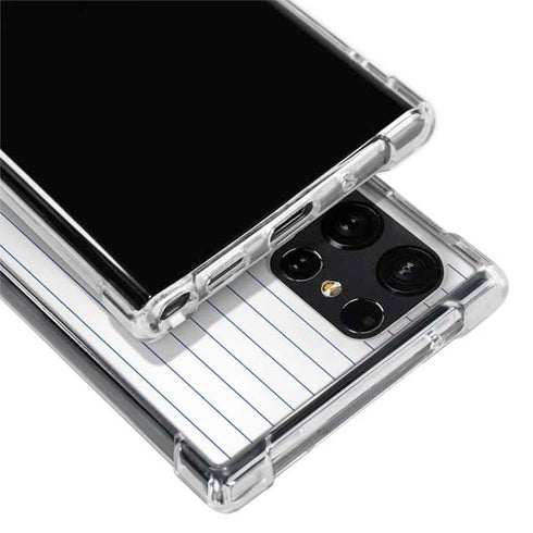 MLB New York Mets Home Jersey Galaxy S22 Ultra Clear Case