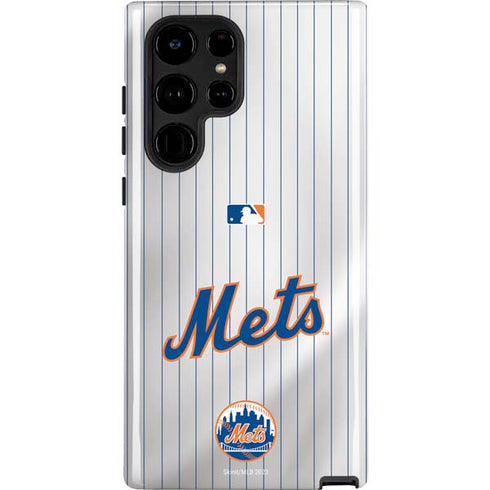 MLB New York Mets Home Jersey Galaxy S22 Ultra Pro Case