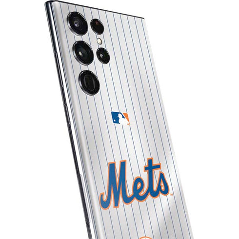 MLB New York Mets Home Jersey Galaxy S22 Ultra Skin