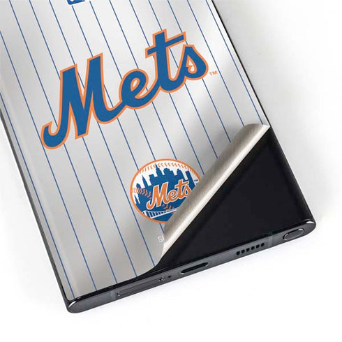 MLB New York Mets Home Jersey Galaxy S22 Ultra Skin