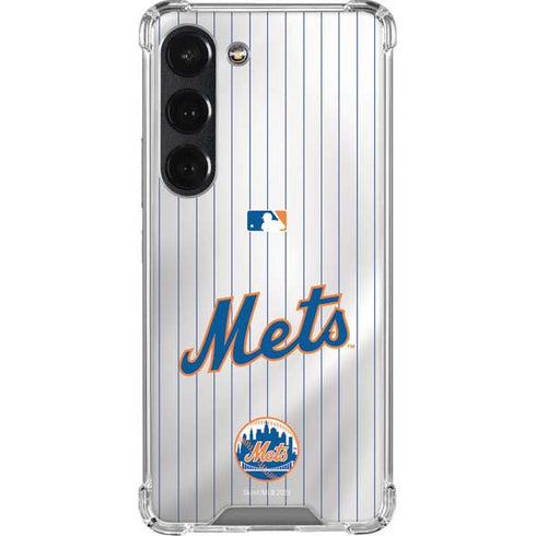 MLB New York Mets Home Jersey Galaxy S23 Clear Case