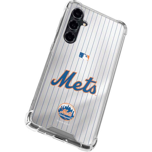 MLB New York Mets Home Jersey Galaxy S23 FE Clear Case
