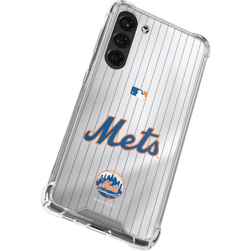 MLB New York Mets Home Jersey Galaxy S23 Plus Clear Case