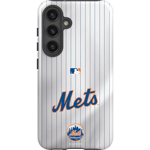 MLB New York Mets Home Jersey Galaxy S24 Impact Case