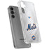 MLB New York Mets Home Jersey Galaxy S24 Plus Clear Case