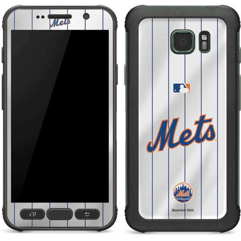 MLB New York Mets Home Jersey Galaxy S7 Active Skin