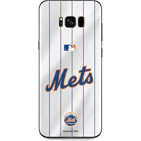 MLB New York Mets Home Jersey Galaxy S8 Plus Skin