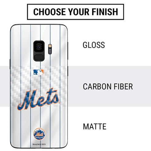MLB New York Mets Home Jersey Galaxy S9 Skin