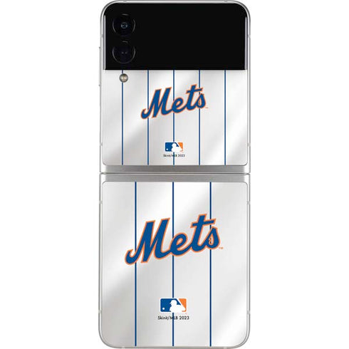 MLB New York Mets Home Jersey Galaxy Z Flip4 5G Skin