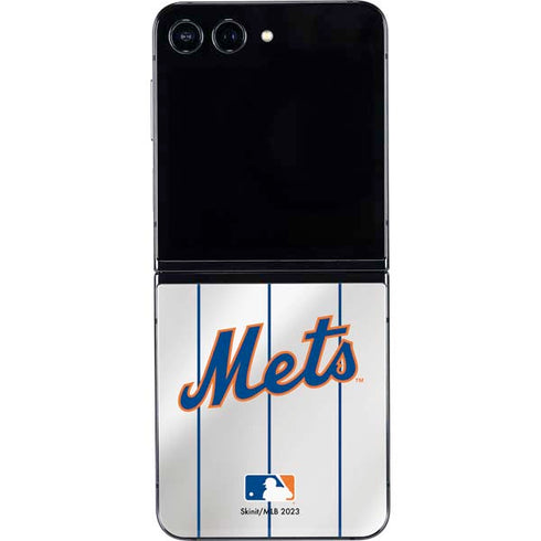 MLB New York Mets Home Jersey Galaxy Z Flip5 5G Skin