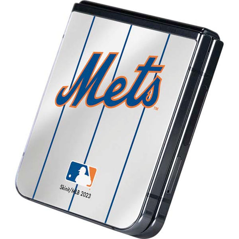 MLB New York Mets Home Jersey Galaxy Z Flip5 5G Skin