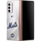 MLB New York Mets Home Jersey Galaxy Z Fold2 5G Skin