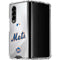 MLB New York Mets Home Jersey Galaxy Z Fold4 5G Clear Case