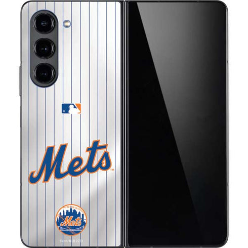 MLB New York Mets Home Jersey Galaxy Z Fold5 5G Skin