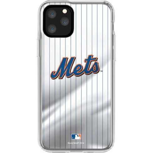 MLB New York Mets Home Jersey iPhone 11 Pro Clear Case
