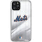 MLB New York Mets Home Jersey iPhone 11 Pro Clear Case